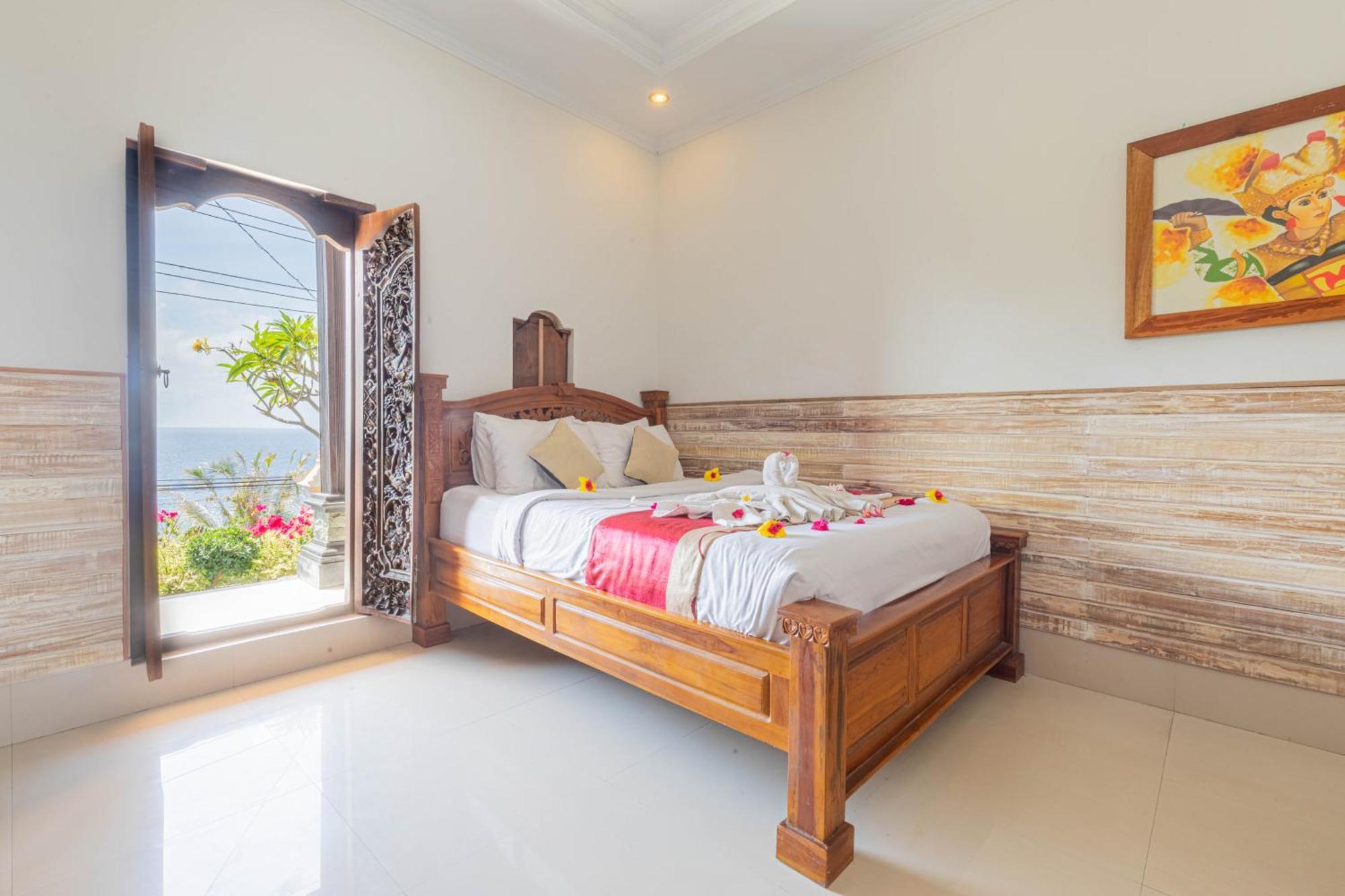 Manta Cottages With Sea View Batununggul Eksteriør billede